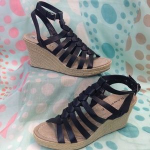 Rampage Strappy Wedge Sandal